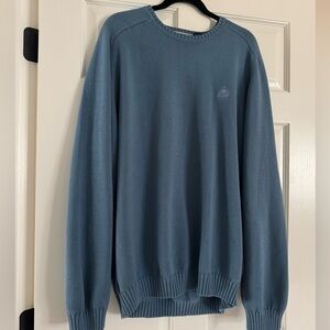 Izod Classic Blue Crewneck Sweater